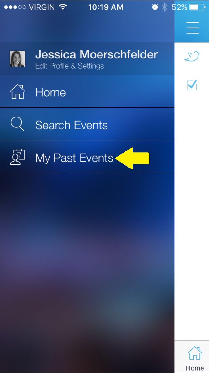 RS_Fundraise's tweet photo. I did all my #FD17Ideas speaker evals on the app! It's so easy and available until 5pm today! Go to 'My Past Events' &amp; click on Polls https://t.co/ECkPqJ1JWL
