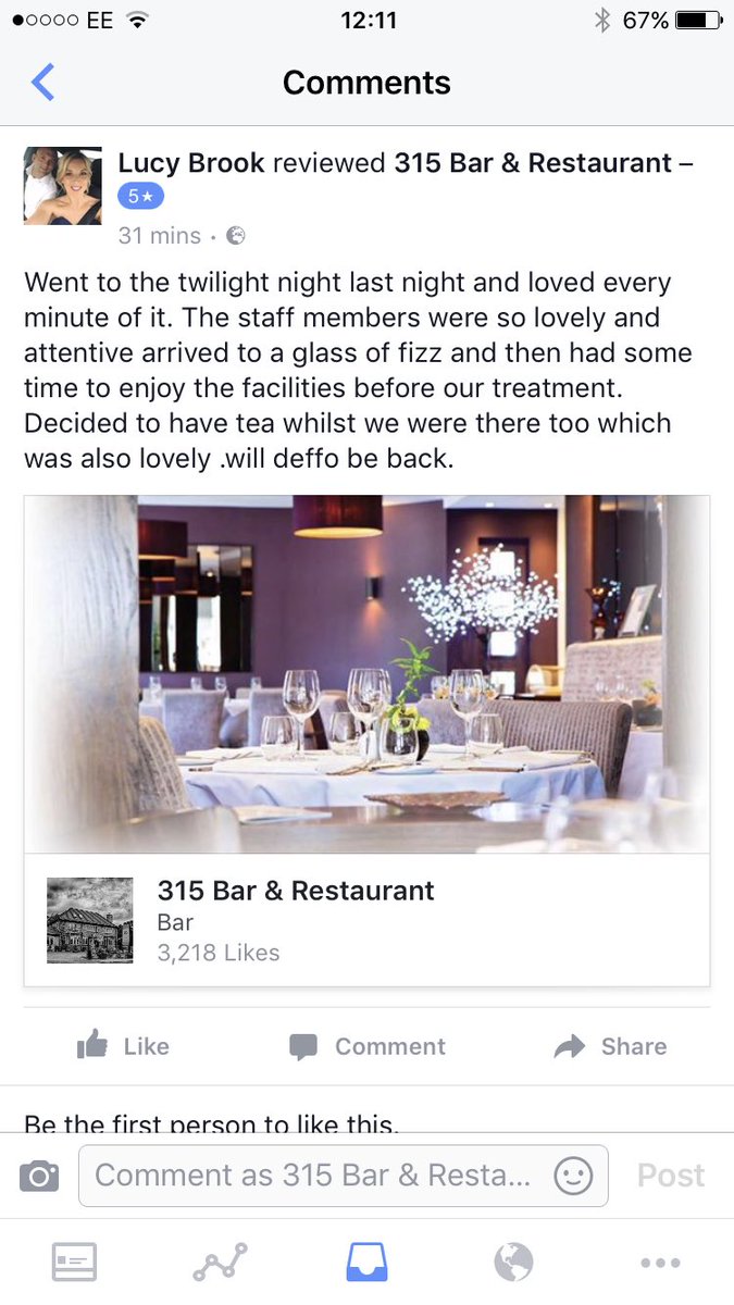 315 Bar & Restaurant tweet media