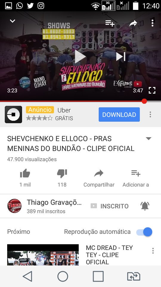 fabinho2448's tweet photo. Confira Clip oficial #Shevchenkoeelloco - Pras Menina Do Bundão https://t.co/gJgkN8qpwm