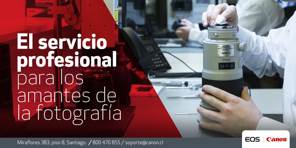 ¡Que tu trabajo profesional no se detenga! Acércate al nuevo Servicio Técnico de Cámaras y Video Profesional Canon y encuentra soluciones.