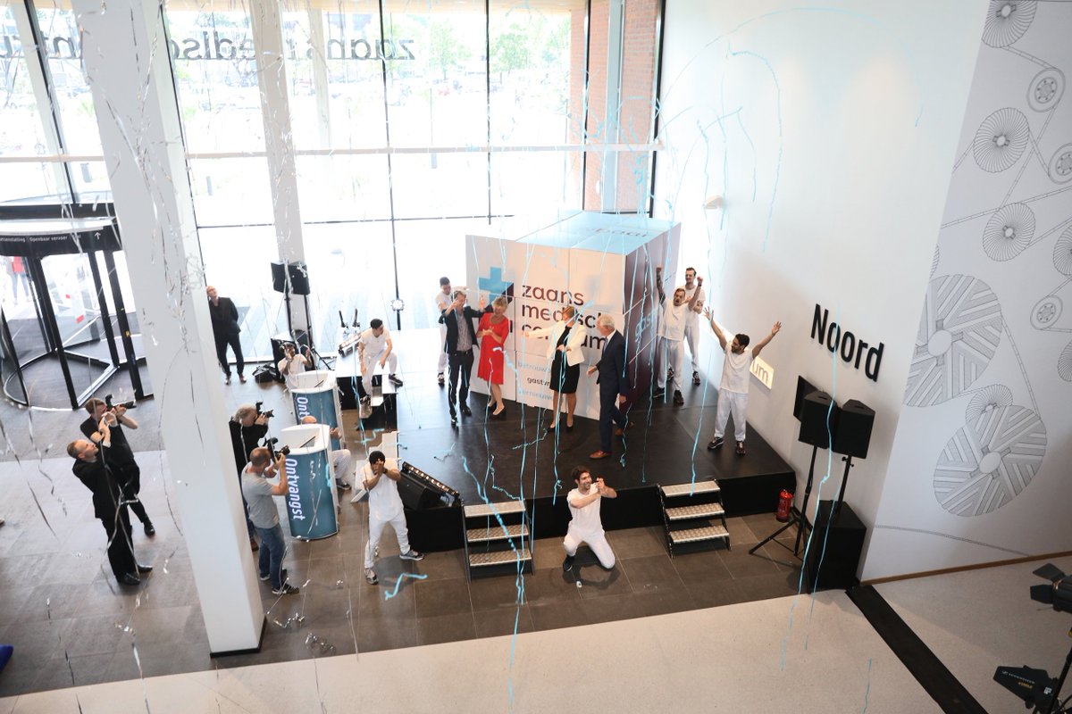 ZaansMC's tweet image. YESSSSSSS! Hierbij is het Zaans Medisch Centrum officiëel geopend!