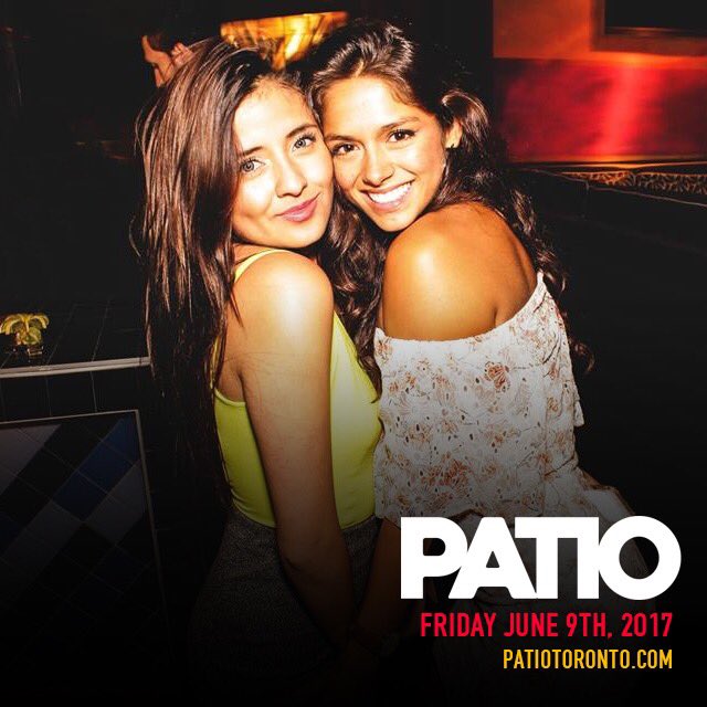 TORONTO PATIO PARTY tonight at CUBE! Ladies FREE before 11pm with RSVP. 
nightlife.to/PatioTO #toronto #6ix #yyz #toronto