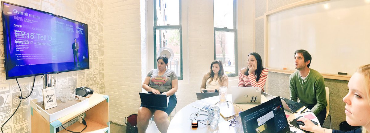 jessicamullan9's tweet photo. A few team members from #DellGC hanging at a We Work office for today's Quarterly Review #GoBigWinBig #FlexibleWork #ConnectedWorkplace https://t.co/HfyRdan9IG