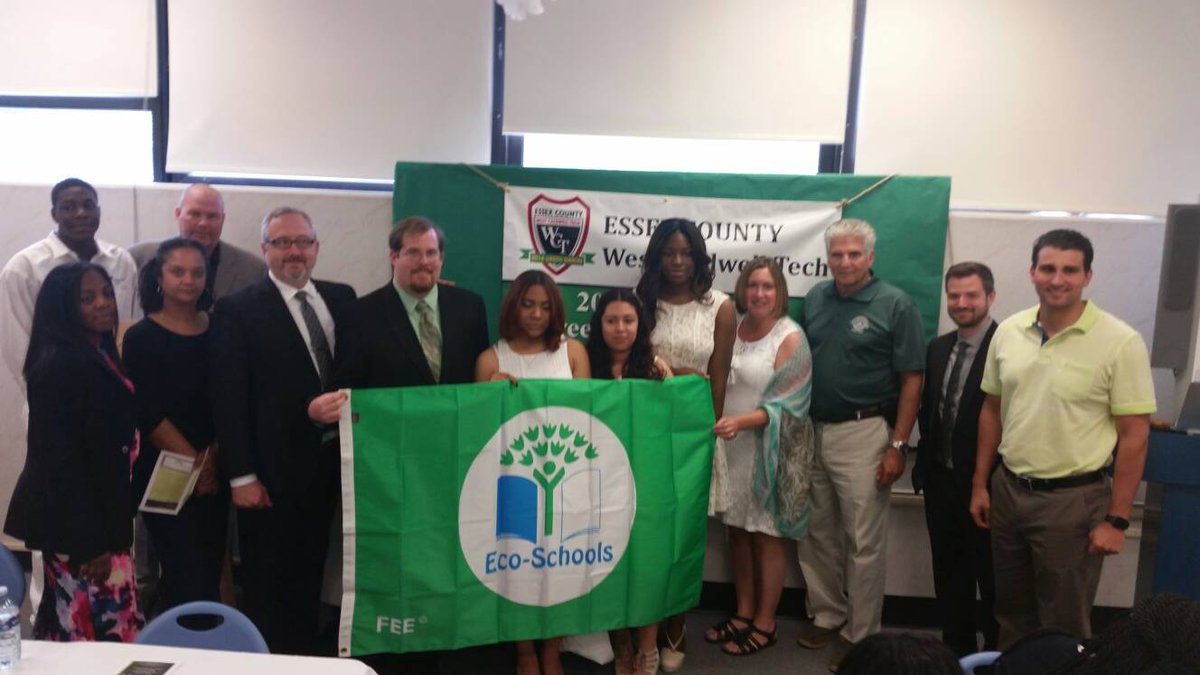 Joe_D_EssexExec's tweet photo. Congratulations to West Caldwell Tech for earning the Green Flag from National Forestry, for their dedication to conservation &amp; nature. https://t.co/PahNROw1uG