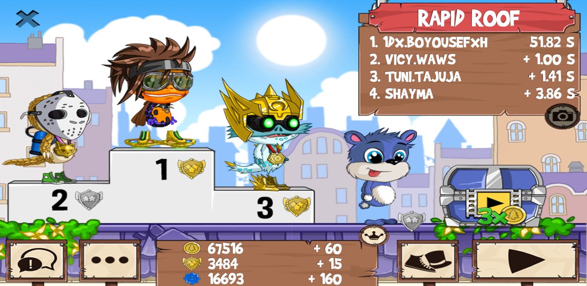 Xfr2BoYosef's tweet image. Get on my level, son! #funrun2 #Waws #Tajuja #Shayma