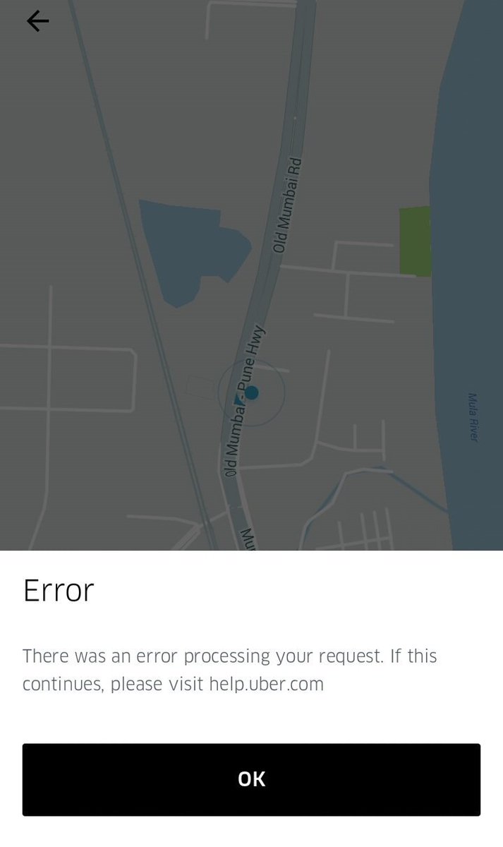 rdh2211's tweet photo. @Uber_India Hello.. Everytime I try to book the Cab, I am getting this error.. https://t.co/nECTi7MkYG
