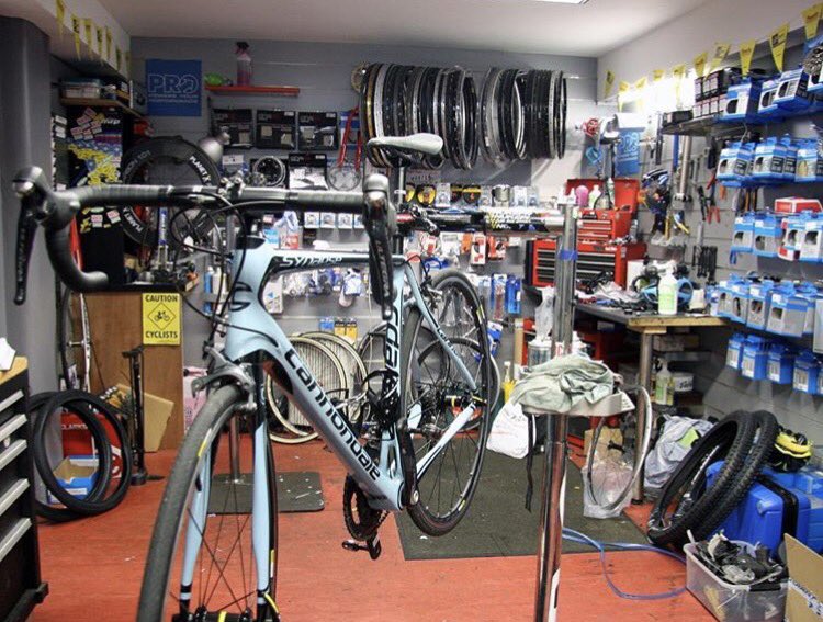 PedalPowerStore's tweet photo. We have a serious workshop &amp; talented mechanics to do any job given to them! Pop in, call or email with enquiries or bookings https://t.co/4BZUUWBCRz