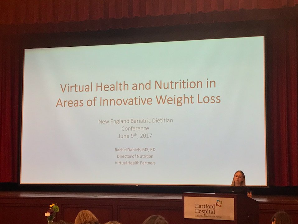 VHPGO's tweet photo. Our Director of Nutrition @raydan35 did an amazing job presenting at the NE #Bariatric #Dietitian Conference in Hartford, CT today!! 👏 https://t.co/cZKpor7cHa