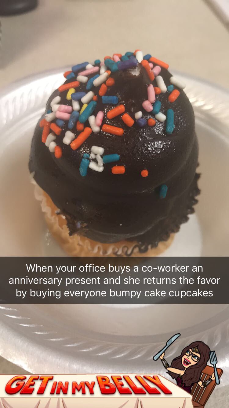 Krystle Elizabeth Bumpy Cake Cupcakes To Make Slow Fridays In The Office A Little Better Thanks Ninosalvaggio