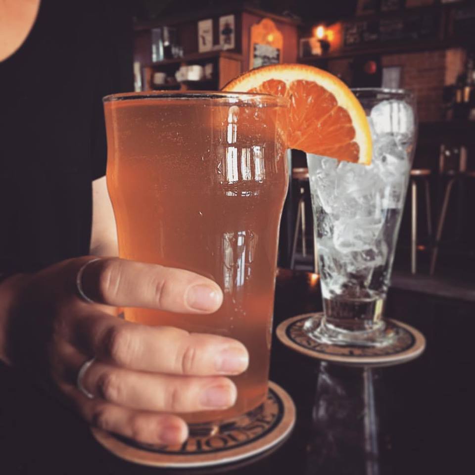 IronwoodCider's tweet photo. We dont always make #smallbatch #cidercask, but when we do it's "Bloody Good" -- Blood Orange #Cider now tapped at @merchantale #drinklocal https://t.co/cbJchNfweR