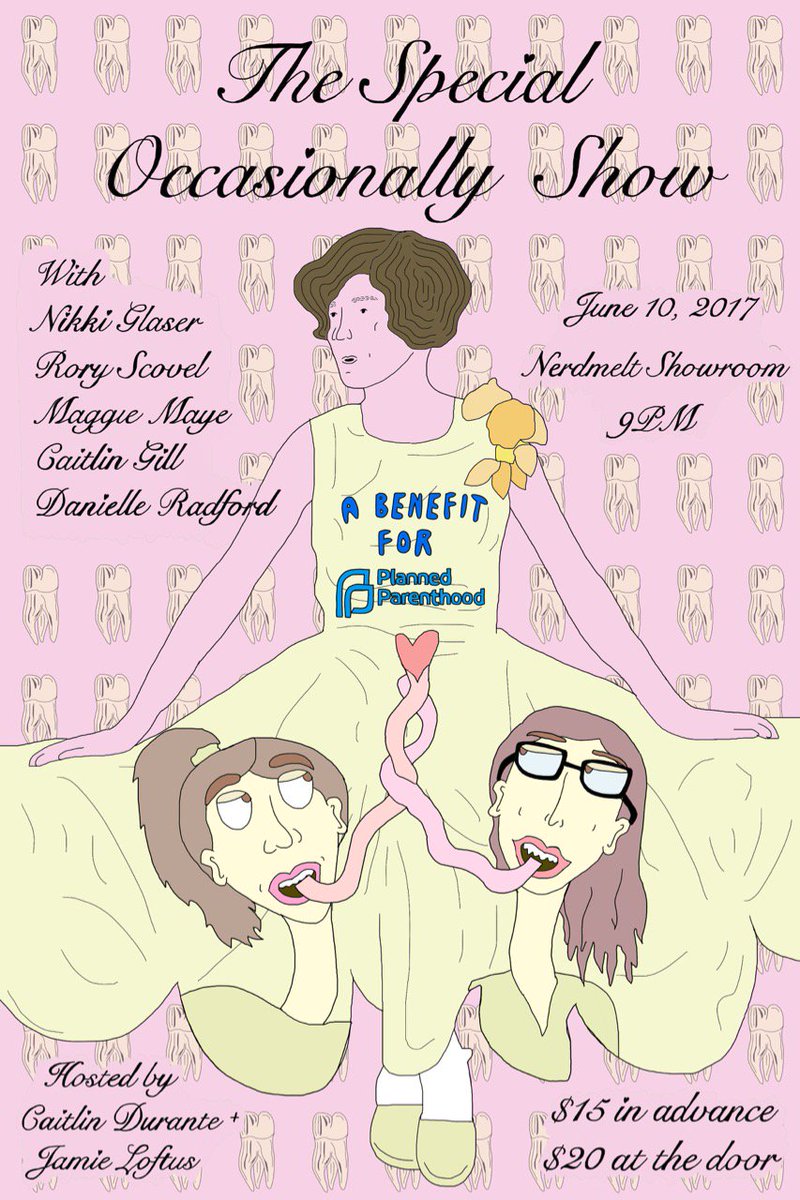 nerdist's tweet photo. LA friends! Be sure to grab tix to The Special Occasionally Show @NerdMelt tomorrow: https://t.co/2Y3GeDzHaB Comedy for a good cause! https://t.co/dv3GPRpNw9