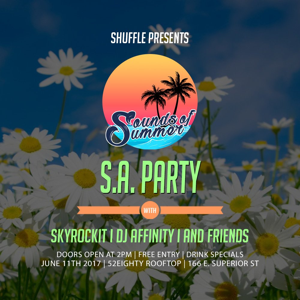 This Sunday! Our rooftop will be the place to be!
