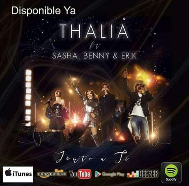 Escorpiiano's tweet photo. New single de la #ReinaDelPopLatino @thalia ft @SashaBennyErik #JuntoATi https://t.co/nV7qUbbK6e