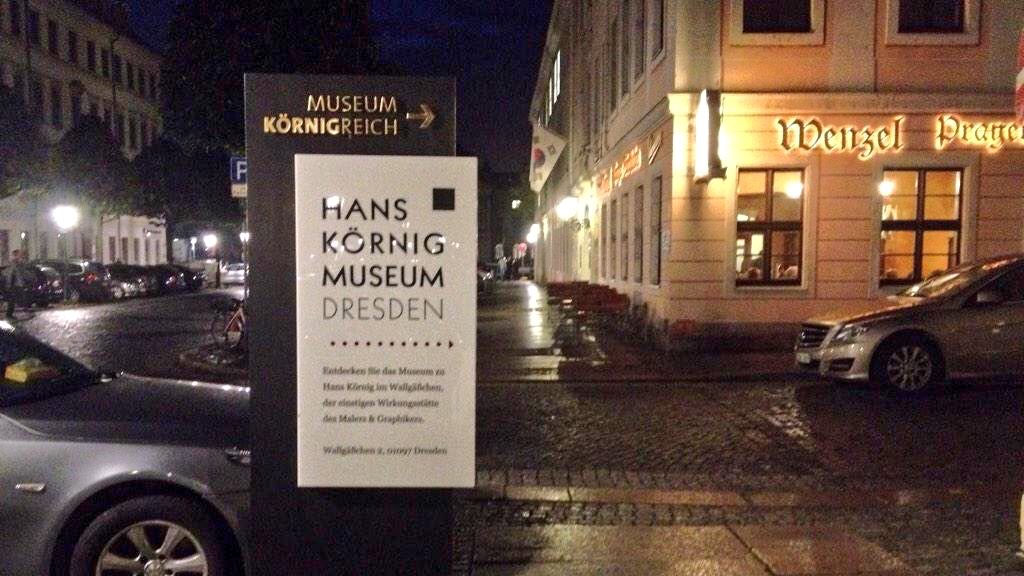 Hans Körnig Museum Dresden zeigt ab jetzt 'KÖRNIG X MARTEN SCHECH'. Heute ist #Kunstnacht im Barockviertel, das Museum hat bis 23h geöffnet.