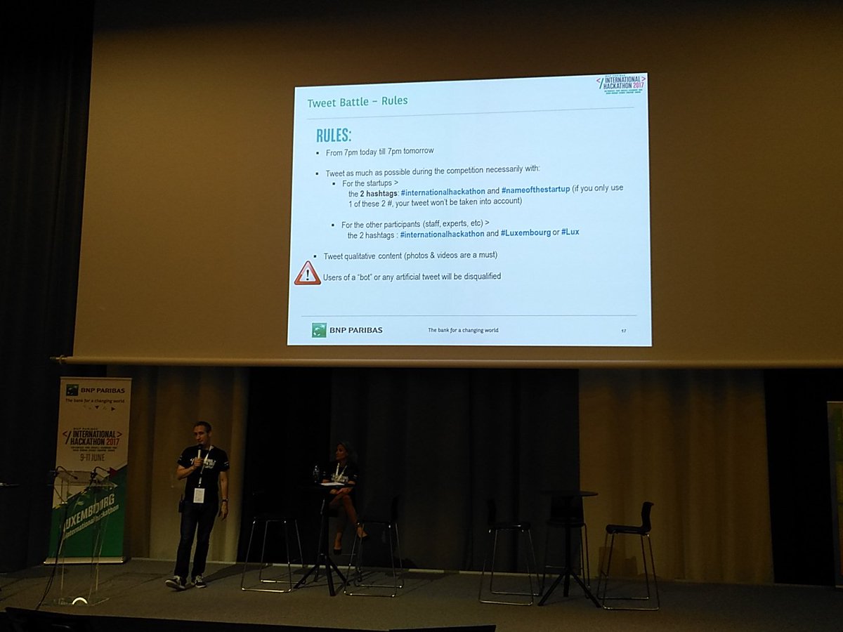 No bots! But we love boots! #InternationalHackathon #Luxembourg #tetrao #lux