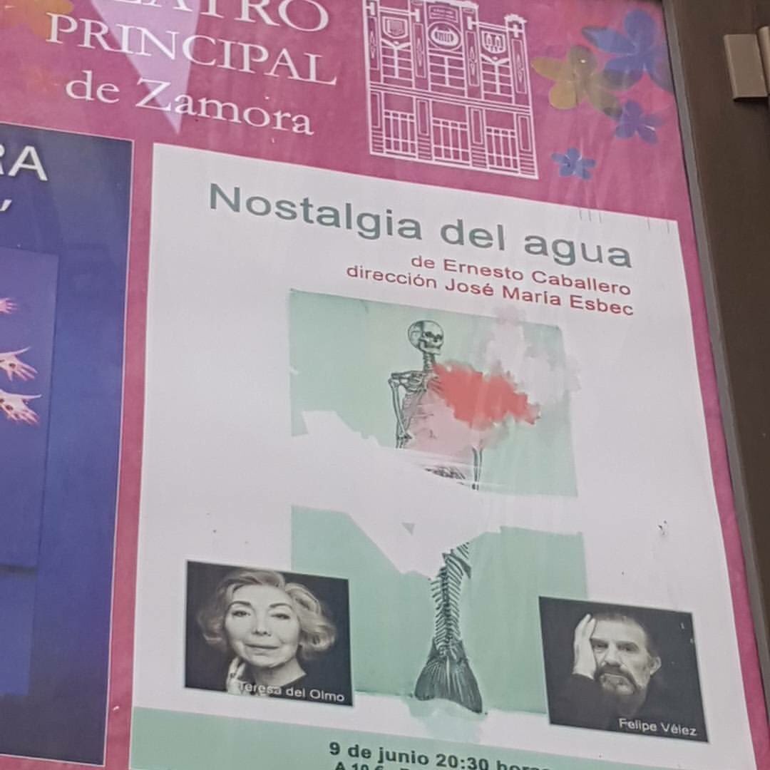 ThreeRTeatro's tweet photo. A punto de llenar de #nostalgiadelagua el @PrincipalZamora #ernestocaballero #josemariaesbec https://t.co/YhUXEXX4B9