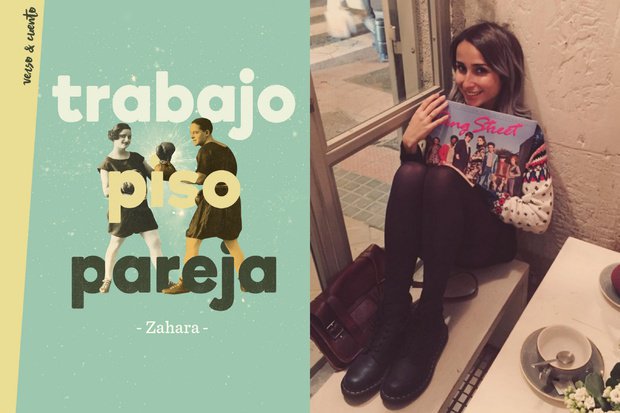 VogueSpain's tweet photo. 'Trabajo, piso, pareja': el libro en el que @zaharapop explica por fin cómo es la vida (real) de los 'millennials'. https://t.co/iRxvt4xwsI https://t.co/A1uE4OP2mB
