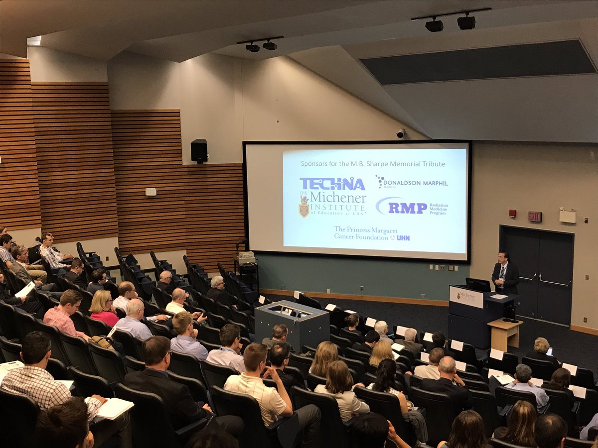 gelalivio's tweet photo. Michael B. Sharpe Tribute Symposium 6/09/17 You're forever in our ❤️ #RMPaccelerators #ridetoconquercancer #physics @RadMedPM @UHN_News https://t.co/ALyL8eD6qb