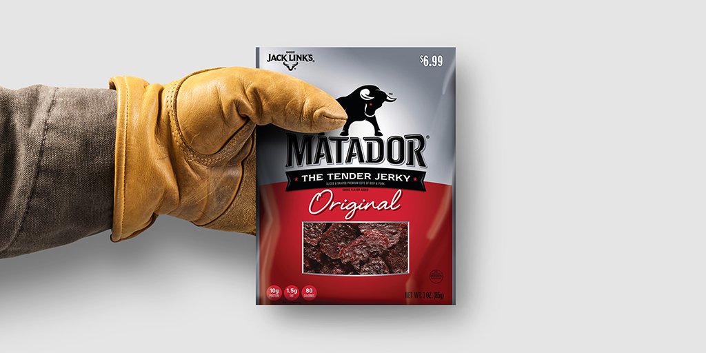 Jerky of men whose hands are too calloused from hard work to show. Delicious-tastin,’ hard-workin’ jerky. ow.ly/2vD330coSig