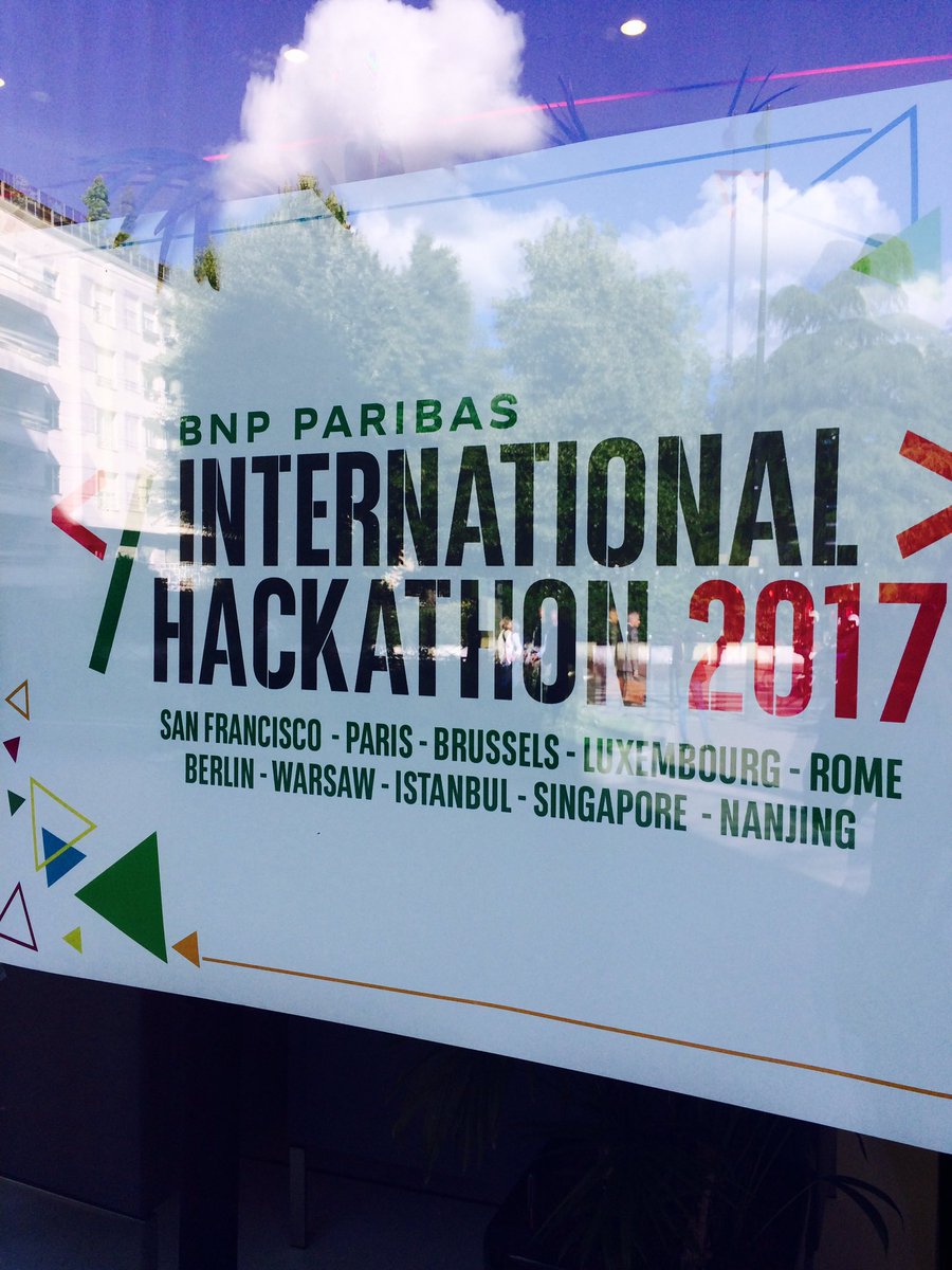 BNPParibas's tweet photo. 160 #startups, 10 cities, 22 business lines, our #internationalhackathon is the biggest hackathon of the #financialindustry 💪🏽🏆 https://t.co/eTXutXgq1S