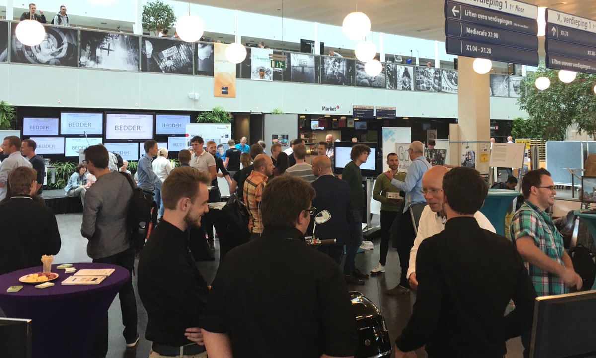 RestaurappNL's tweet photo. Gister waren wij te bezoeken op Winnovation. Het was een geslaagde dag met veel gesprekken en interviews! 🎉 https://t.co/rcGSy8H86r