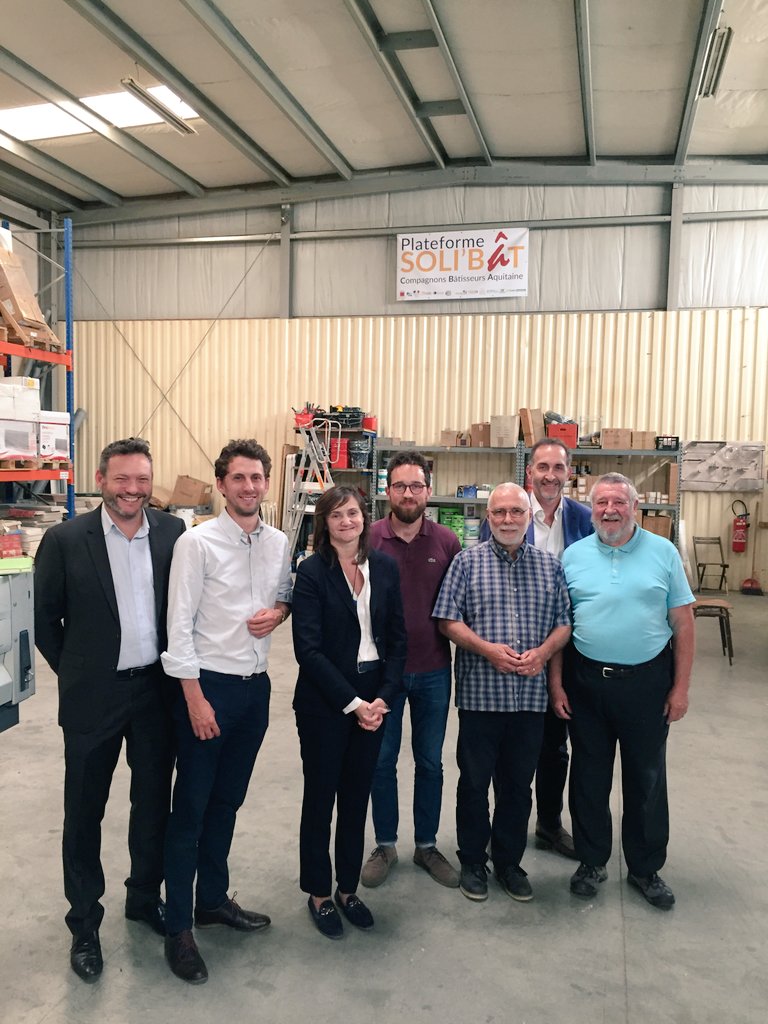JmBoursier's tweet photo. .@suez au cœur de l'Economie Sociale et Solidaire en #Gironde en partenariat avec #Solibat et #R3. #MaisonPourRebondir https://t.co/H6G0hR9l4n