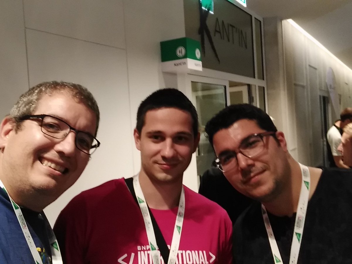 Small break before the coding session #InternationalHackathon #tetrao #Luxemburg