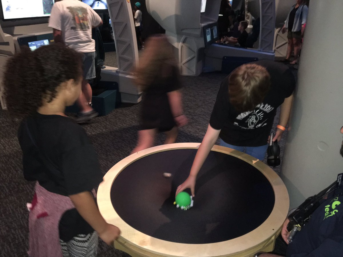 Ashland_Schools's tweet photo. #ProjectIgnite campers take on COSI. A great way to end a week of energy exploration. #AshlandCTC #SummerSTEMLearning https://t.co/zLxoi4GS5c