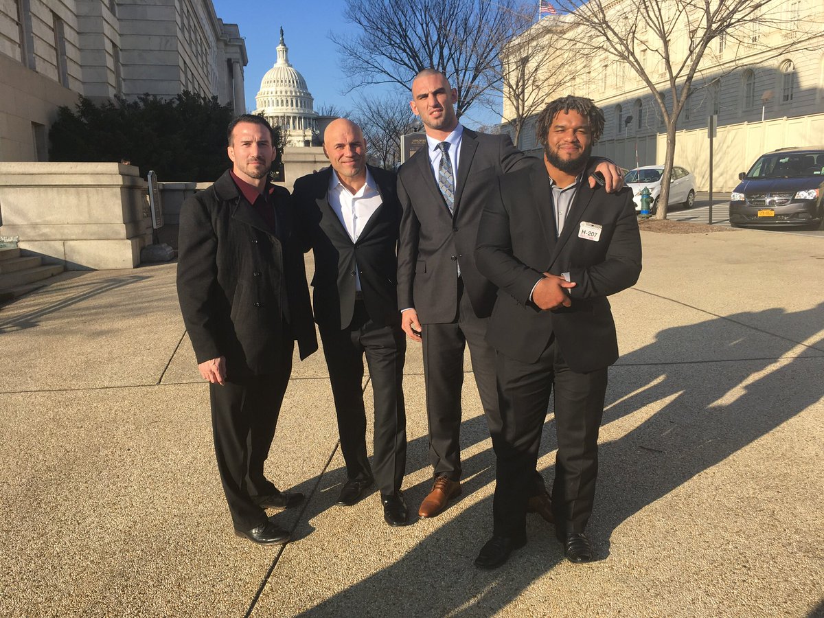 MMAFA's tweet photo. Thank you @DonaldNorcross for sponsoring the @MuhammadAli Expansion Act and helping to restore integrity to all combat sports! @RepMullin https://t.co/xsTcqAoA8c