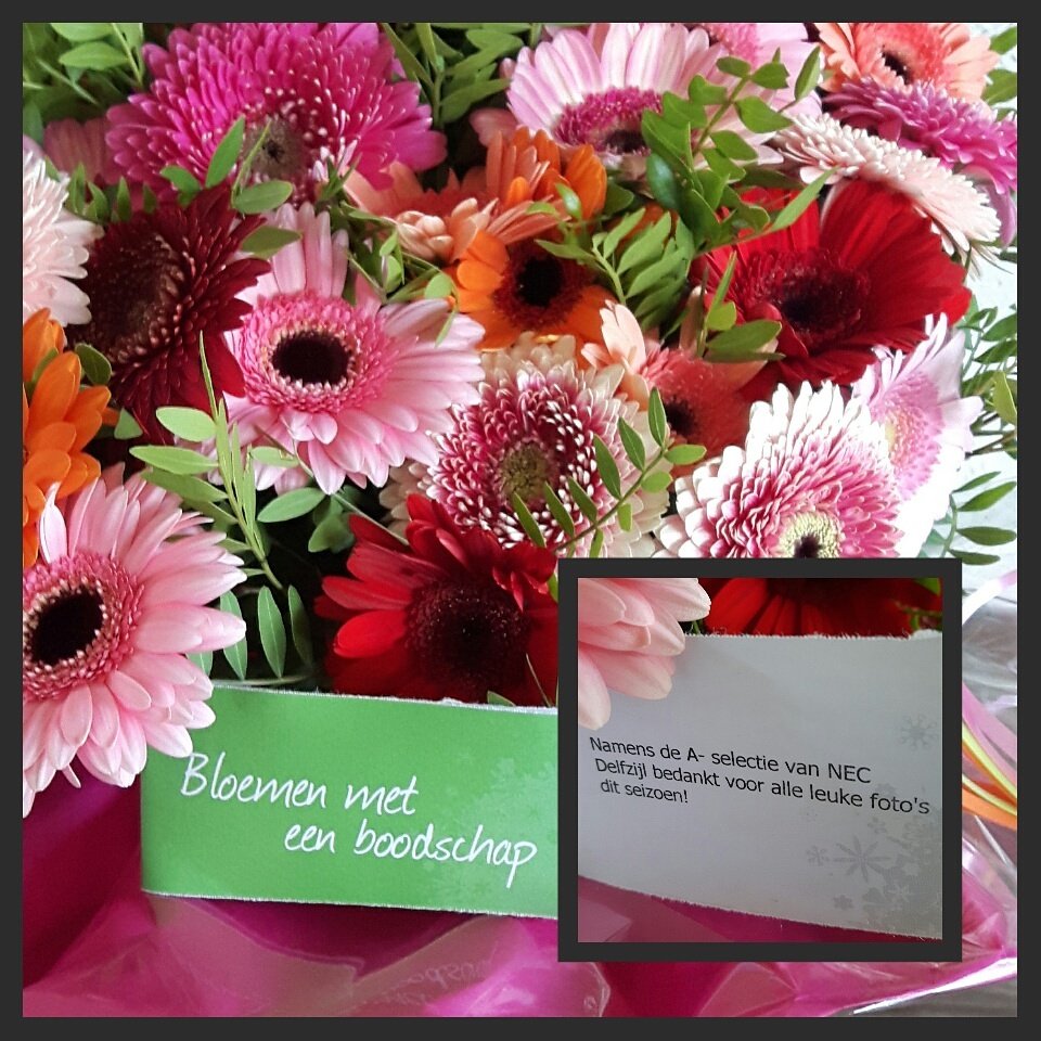 Superlief van de jongens van de A- selectie van <a href="/vvNECDelfzijl/">vv NEC Delfzijl</a>. 😊