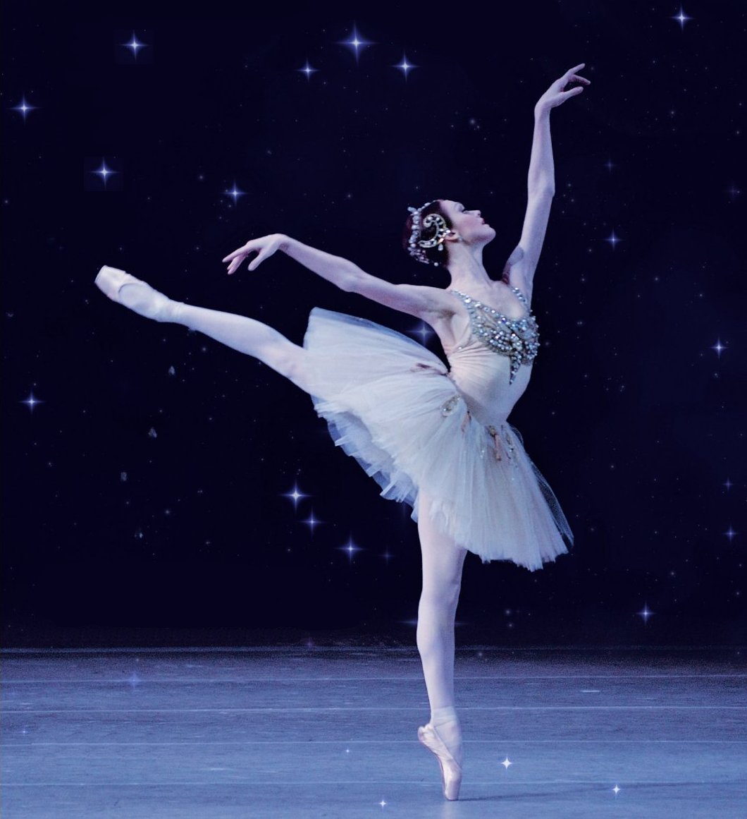 Because Ballet is all about a beautiful arabesque! #Balletposition #Ballerina #Pointe