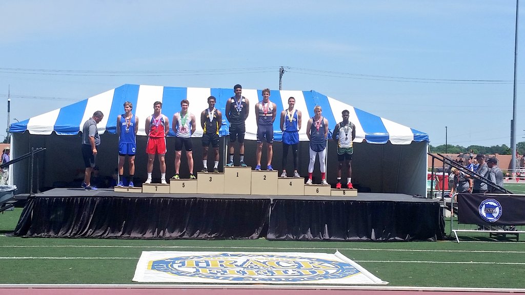 PC_TrackField's tweet photo. Congratulations to Stephen! 8th place in the triple jump at the state meet!  #piratepride https://t.co/aqvgyYDmrM