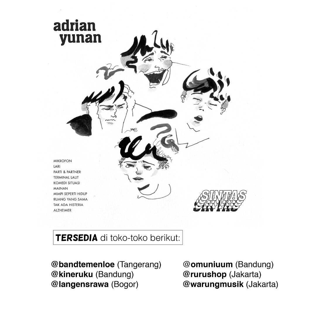 Album Sintas tersedia di
<a href="/bandtemenloe/">Band Temen Loe Nih</a> 
<a href="/kineruku/">Kineruku</a> 
<a href="/langensrawa/">Langen Srawa</a> 
<a href="/omuniuum/">Omuniuum</a> 
<a href="/RuruShop/">RURU Shop</a> 
<a href="/WarungMusikShop/">Warung Musik</a> 
Atau 085311194142 (WA Only)