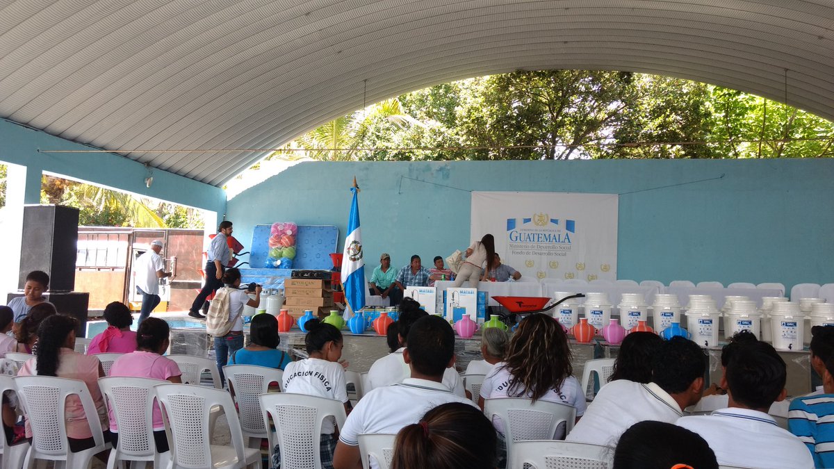 Aldea Madre Vieja MONTERRICO recibe apoyo de MIDES-FODES