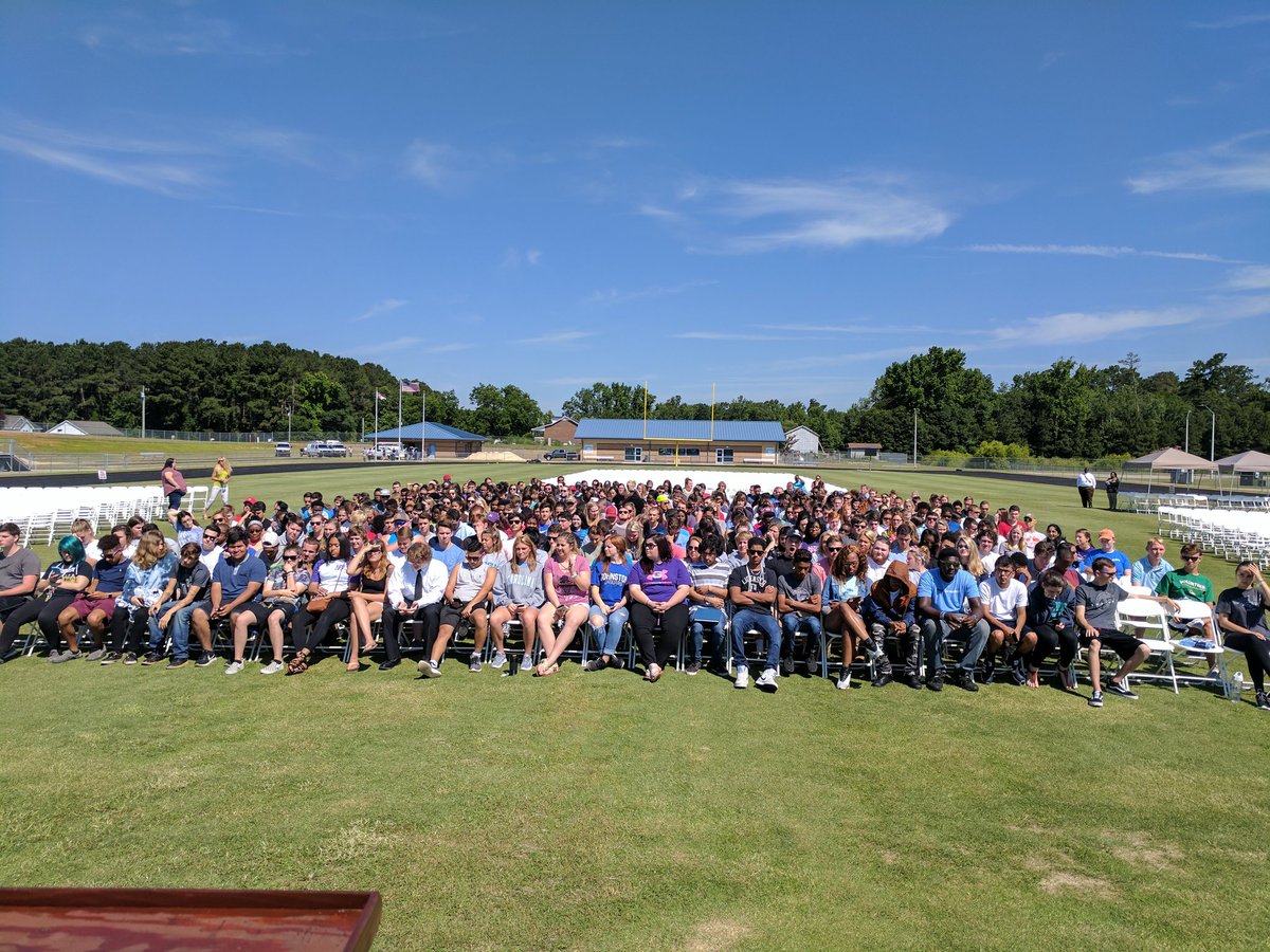 Cleveland High School Class of 2017 at practice!  Congratulations! <a href="/cvhs_17/">CvHS C/O '17</a>  <a href="/PrincipalByrd/">Kendrick Byrd Ed.S</a>  <a href="/TheOfficialCvHS/">Cleveland High NC</a>
