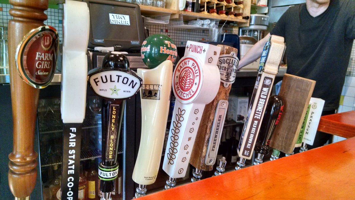 Look what's new <a href="/TinyDinerMpls/">Tiny Diner</a>!! Perfect for this weekend's heat wave.  Stay hydrated!