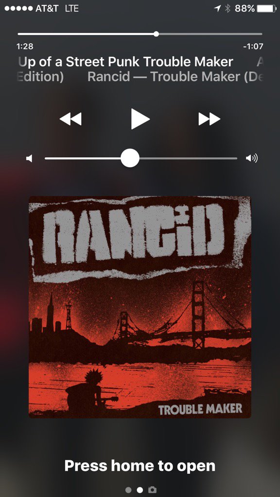 est92797's tweet photo. Get your ass to the record store and pick up @Rancid Trouble Maker. Punk royalty is back. #cdoftheyear https://t.co/MSNtS0Ma88