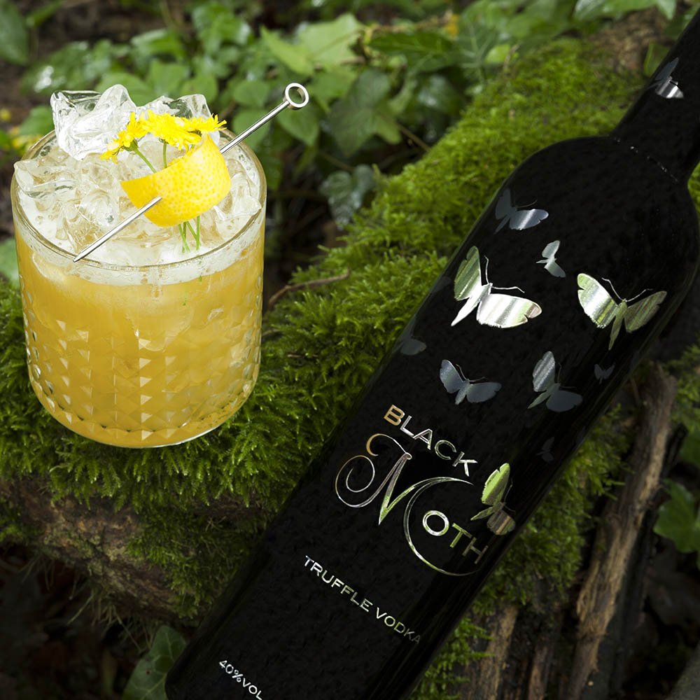 Enjoying a delicious #DandelionFizz. See our Facebook for the recipe. #CraftCocktails