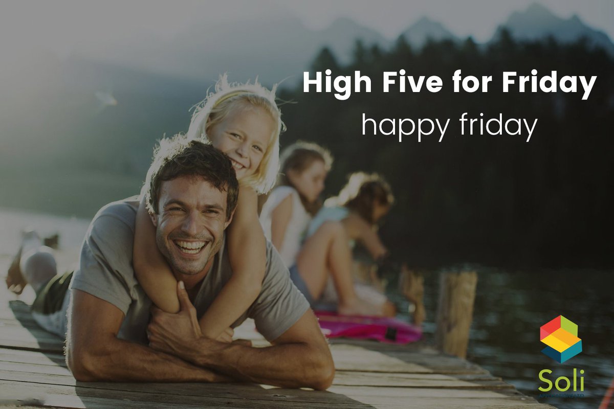 soliapplication's tweet photo. Happy Friday! Here's to a relaxing and fun weekend!

#HappyFriday #FridayFeeling #SoliApplications https://t.co/N5j43PwoSB