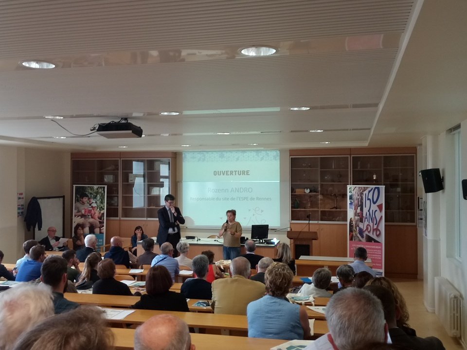 La @fedeb29 invité à la 92eme AG de la @LaLigue35. Merci à @thomgachet président du @CRIJBretagne. 
Cc <a href="/La_FAGE/">FAGE</a>