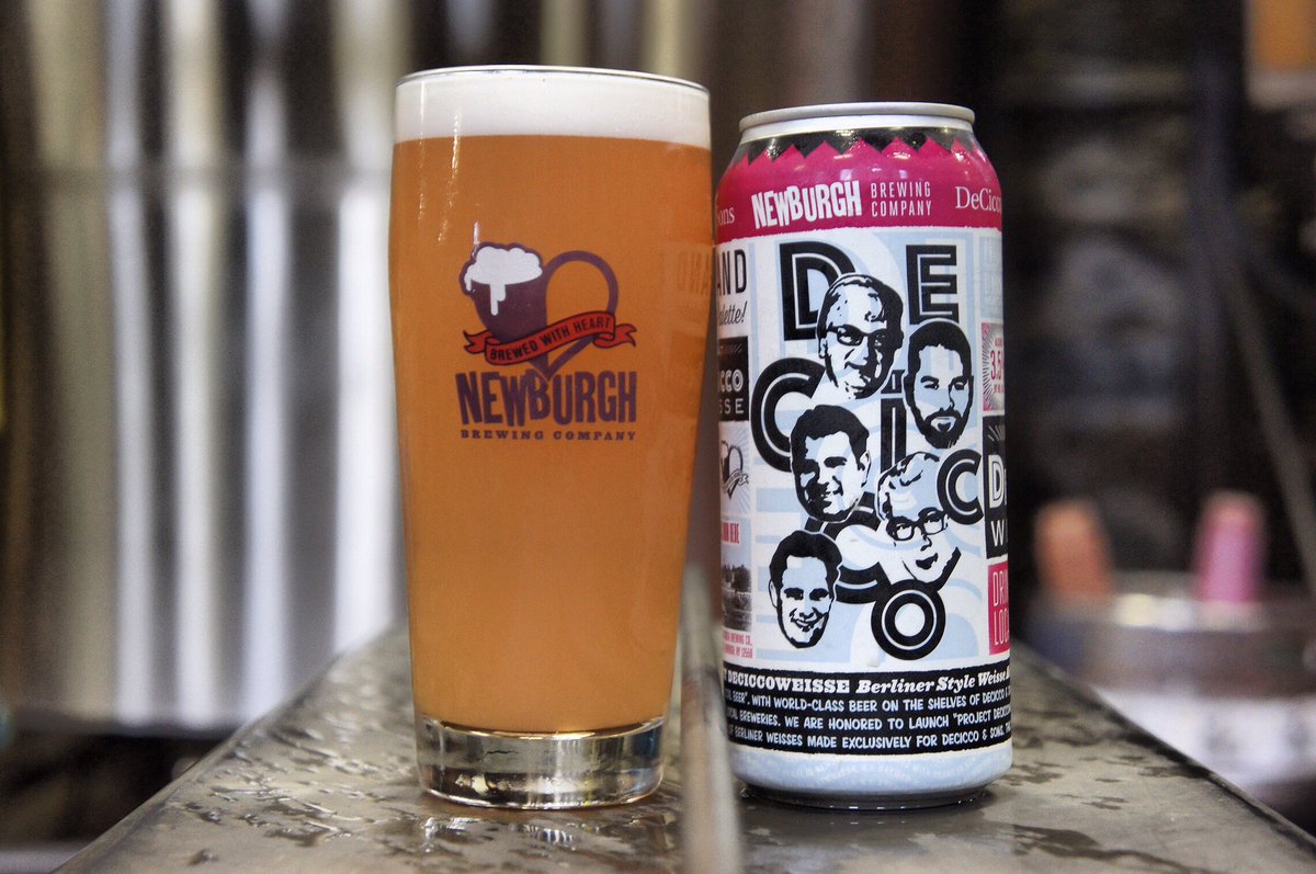 Newburgh Brewing Com (@newburghbrewing) on Twitter photo BEER RELEASE | Project DeCiccoWeisse No. 2 | 3.5% | Strawberry Sour |Now on Tap in our Taproom, cans at <a href="/DeCiccosBeer/">DeCicco's Beer</a> stores next week BEER RELEASE | Project DeCiccoWeisse No. 2 | 3.5% | Strawberry Sour |Now on Tap in our Taproom, cans at <a href="/DeCiccosBeer/">DeCicco's Beer</a> stores next week