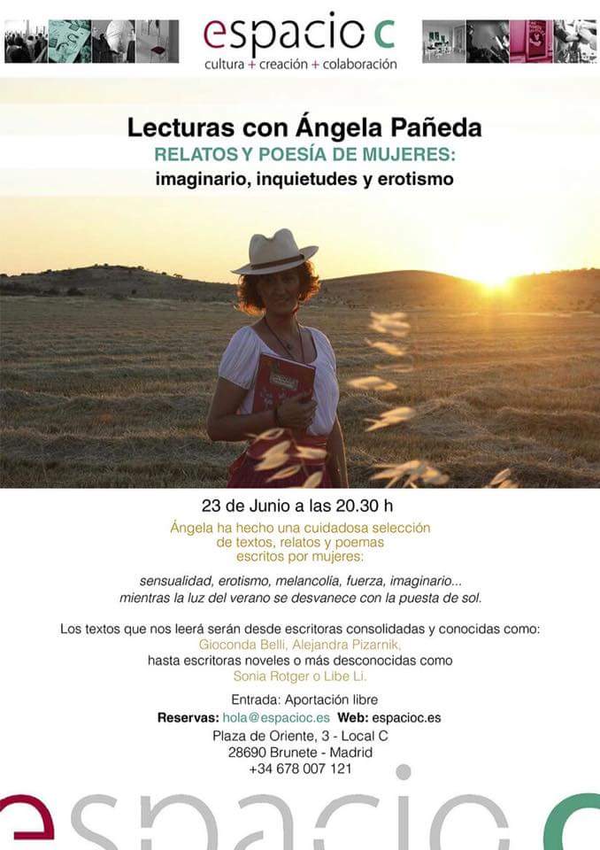 Libeliaerotica's tweet photo. Si estás el 23 en Madrid no puedes perdértelo. Relatos y poemas escritos por mujeres. #EnFemenino #LibeLi https://t.co/jBiH7pnYAu