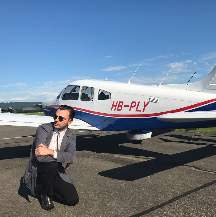 theohurts's tweet photo. Switzerland! We're here. Shout out to Gary Numan, Harrison Ford and all the other Light Aircraft Rockers out there. 🇨🇭 https://t.co/kk3IRkZHzq