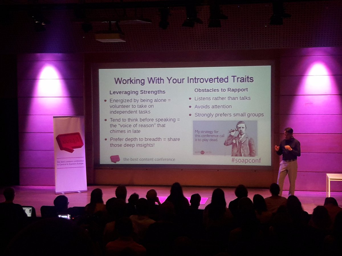 Albert_K_Bak's tweet photo. Great talk about remote collaboration for introverted geeks and misanthropes at the best content conference 2017. Thanks @SoapConf ! 🙂 https://t.co/N9gRHJrQbR