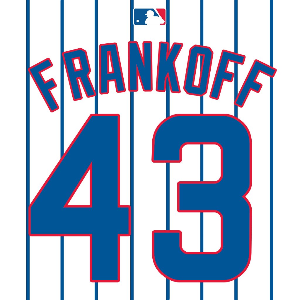 cubs jersey numbers 2016