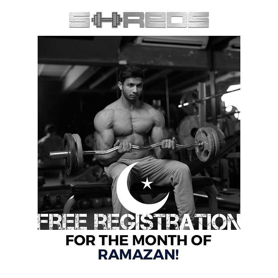 ShredsPK's tweet photo. RAMADAN OFFER:

The offer is Still up and running! 

#RamadanDeal #RamadanOffer #ShredsPK #Transformation #Open247 #PersonalTrainer https://t.co/GGHRLaRybj