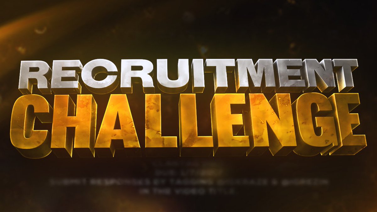 IGAffinity's tweet image. IG: Recruitment Challenge!
youtube.com/watch?v=KY5K6H…