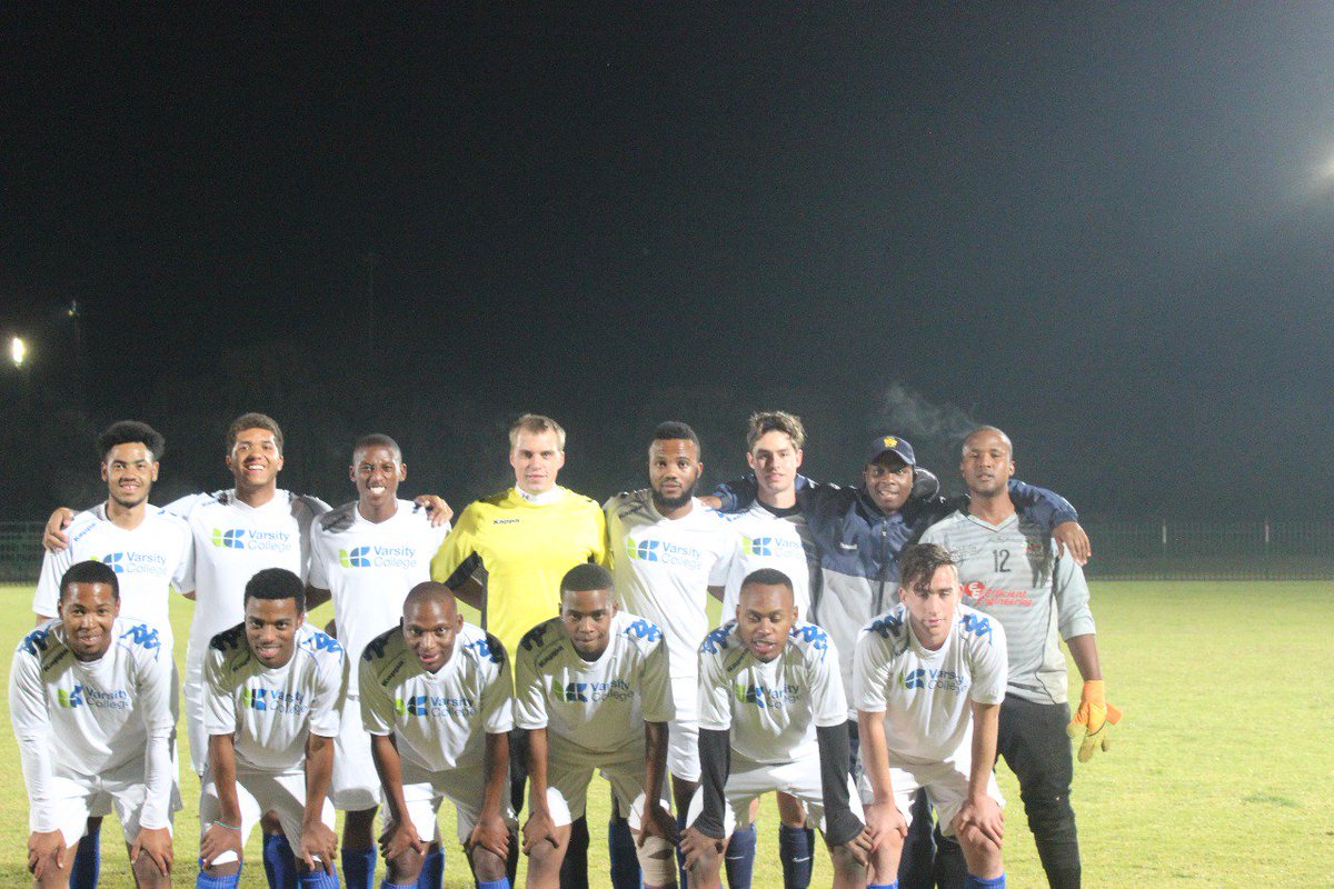 Varsity_College's tweet photo. Come support #VCSTN Football Club @ 2nd round of the DSL Senior Cup. Match kicks off at 1pm at Bawden Park vs Robertsham Callies Reserves https://t.co/kuAjH9SyYA