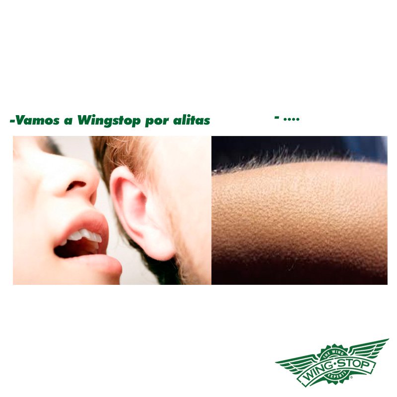 WingstopMexico's tweet photo. Rt si también traes el mood de "pIel chinita" 🍗🍗🍗😛 #VamosaWingstop #FelizFinde https://t.co/vHYkG2oXXP