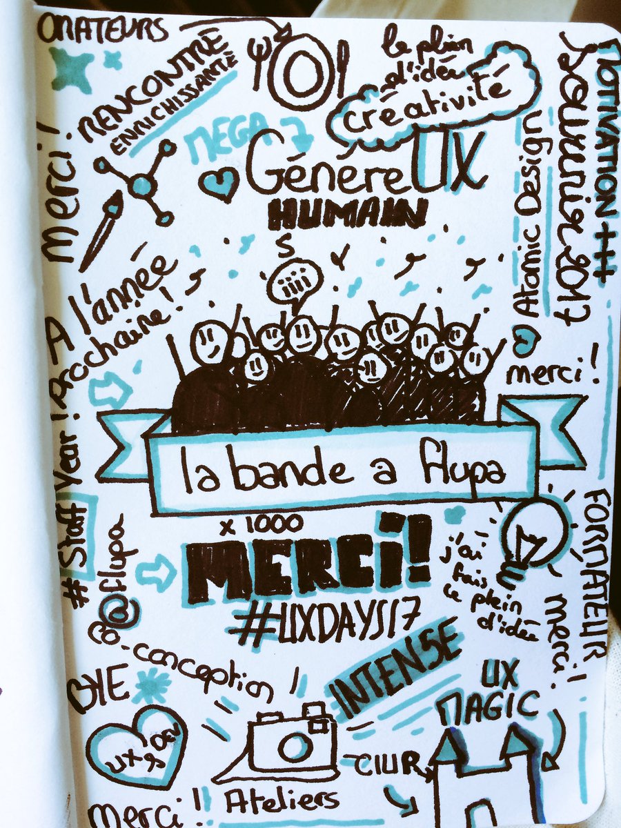ChloePellen's tweet photo. #UXDAYS17 C'est fini 😥@flupa ! Rendez vous mercredi pour un retour sur ces 2j #aperoUX #Montpellier https://t.co/6c1vD1kT8S